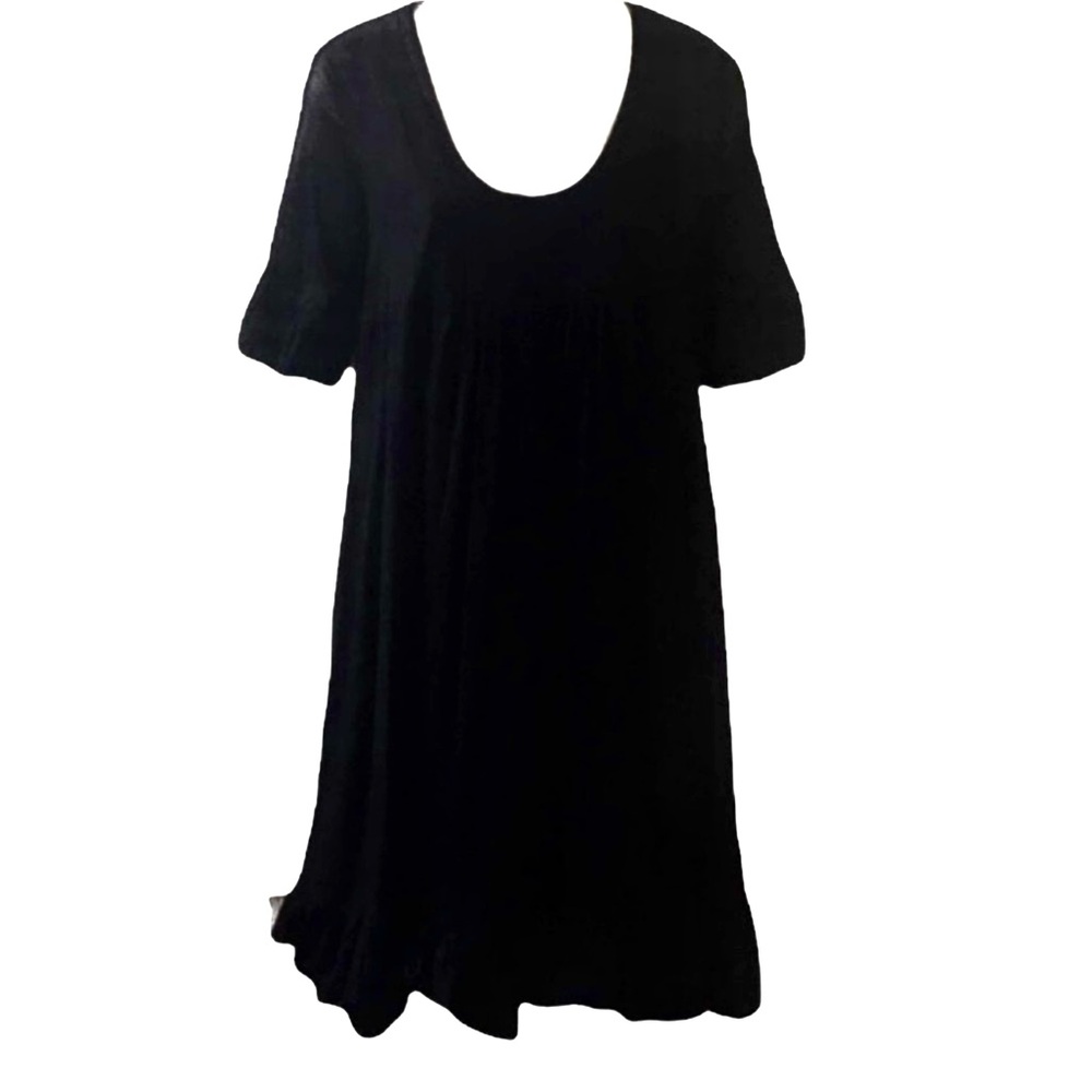 Authentic Burberry London luxury designer cotton black dress sz 6 - Picture 5 of 9